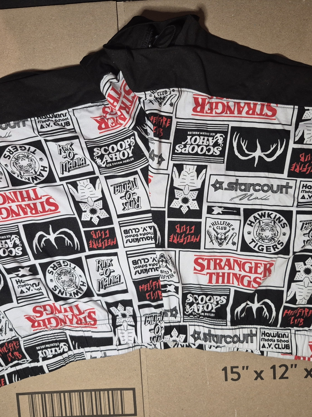 Stranger Things Pajama Set - Picture 2 of 2